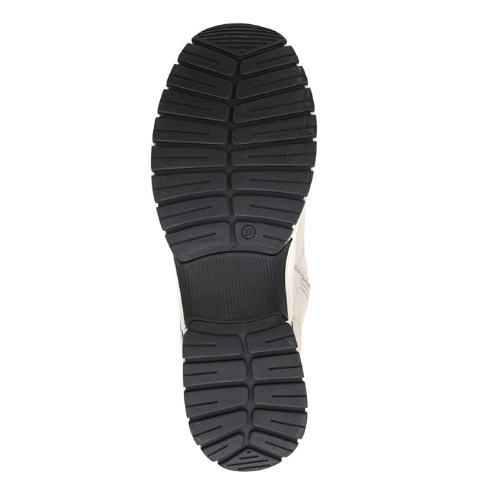 Женские ботинки basic eObuv белые, артикул 9-75256-41-144