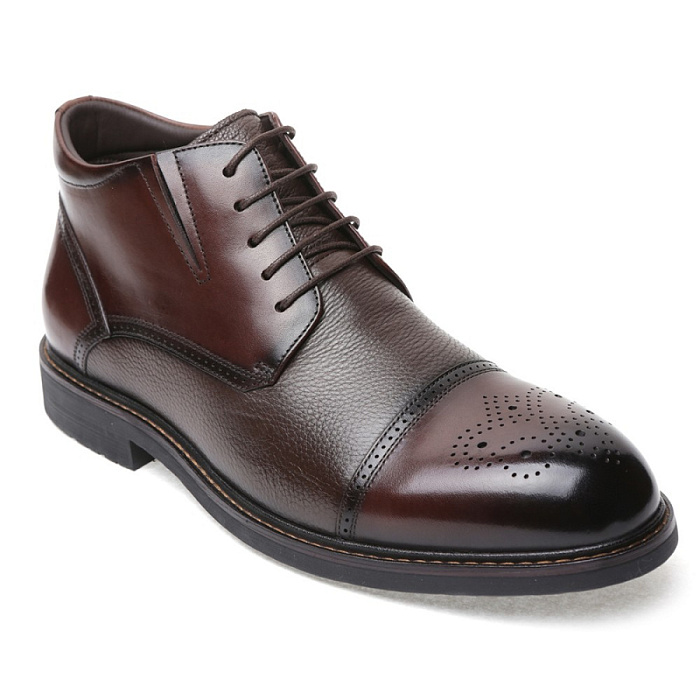 Мужские ботинки basic BRUNO RENZONI  коричневые, артикул G11X-Y5B-R