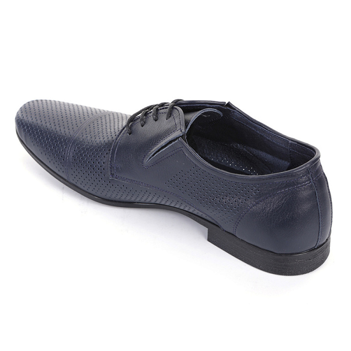 Мужские туфли basic BRUNO RENZONI  синие, артикул 100-248-264-1