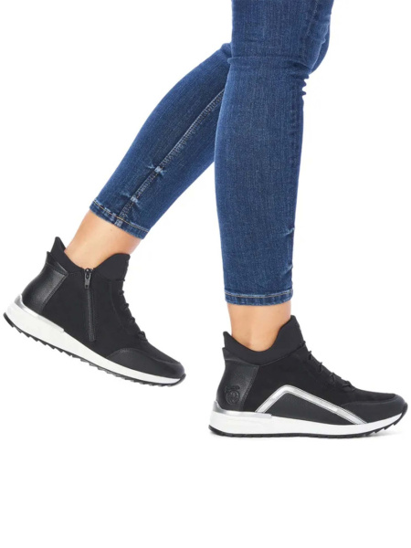 Женские ботинки basic RIEKER