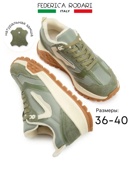 Женские кроссовки FEDERICA RODARI