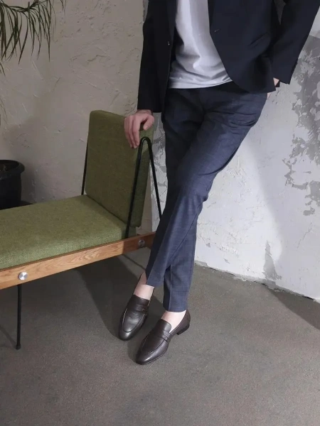 Мужские лоферы BRUNO RENZONI 