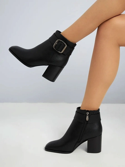 Женские ботинки FEDERICA RODARI черные, артикул 7E-5C450-5-25W