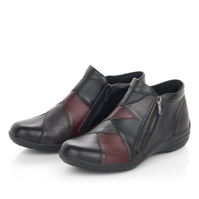 Женские ботинки REMONTE черные, артикул R7674-02