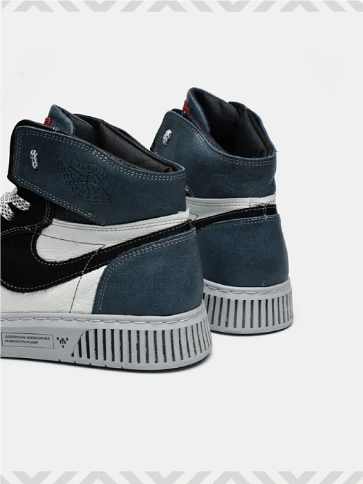 Мужские кеды BRUNO RENZONI  комбинированные, артикул BR-010.618