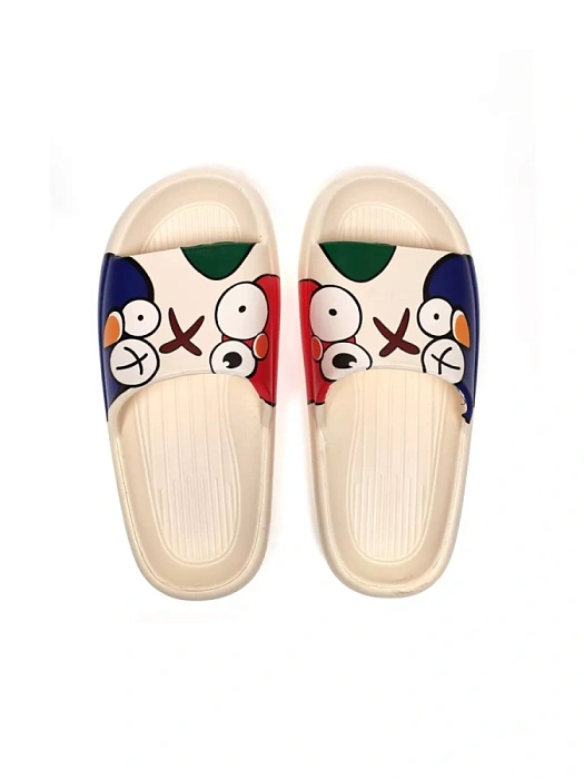 Женские пантолеты eObuv бежевые, артикул 847975/02-01EB