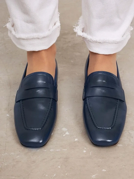 Женские туфли FEDERICA RODARI синие, артикул 4E-5136-202A-25W