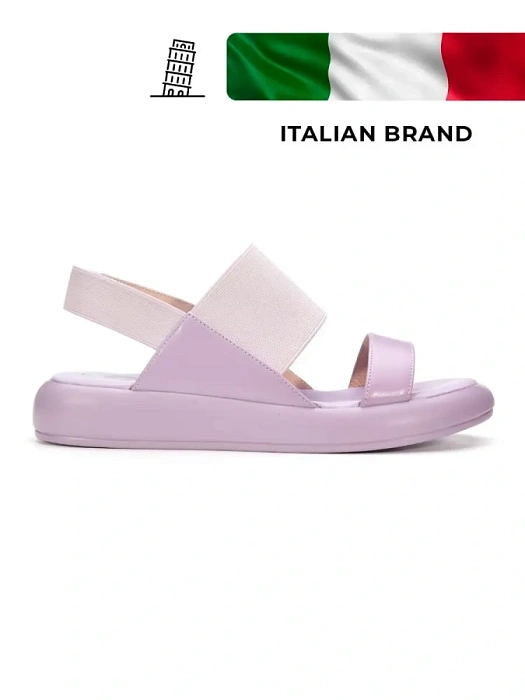 Женские босоножки  FEDERICA RODARI фиолетовые, артикул 4E-6422-312-Y083