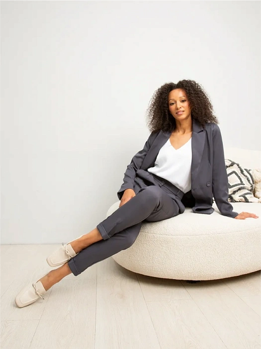 Женские лоферы FEDERICA RODARI бежевые, артикул 43E-S1683-Z37978-2