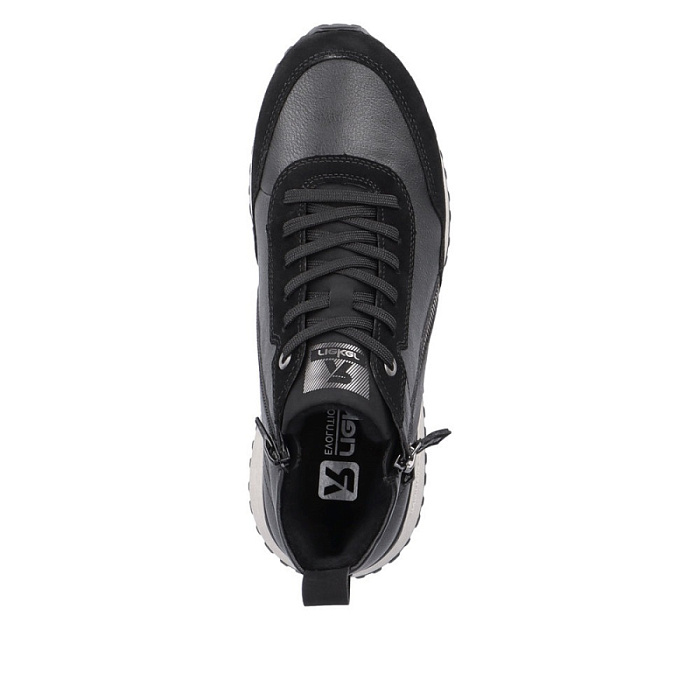 Женские кроссовки RIEKER черные, артикул W0661-00