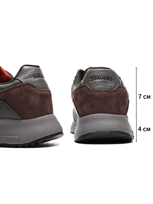 Мужские кроссовки STROBBS хаки, артикул C3480-19