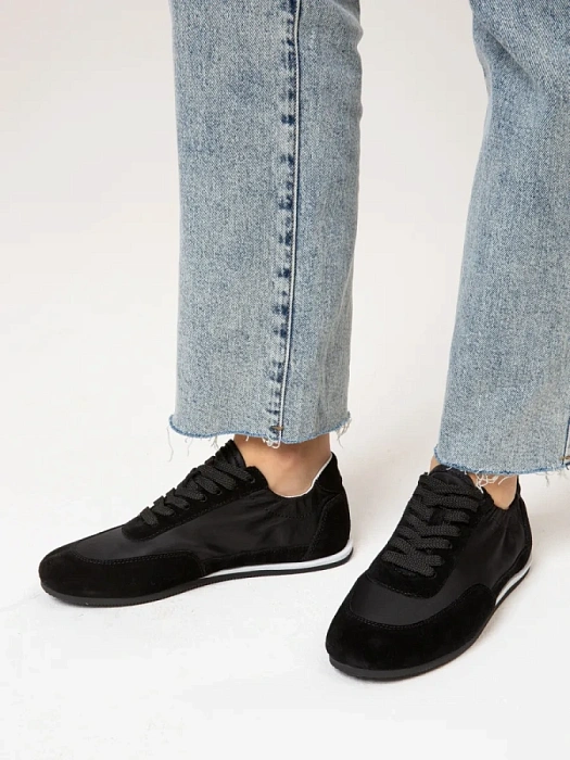 Женские кроссовки SOFIA-ALEXANDRA черные, артикул LT191-2-W