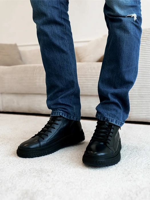 Мужские ботинки BRUNO RENZONI  синие, артикул BR11883-MT/10