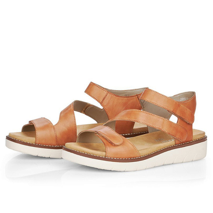 Женские сандалии REMONTE коричневые, артикул D2050-24