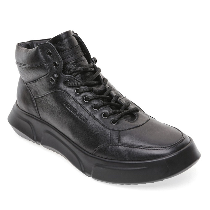 Мужские ботинки BRUNO RENZONI  черные, артикул 155-1160-262-2