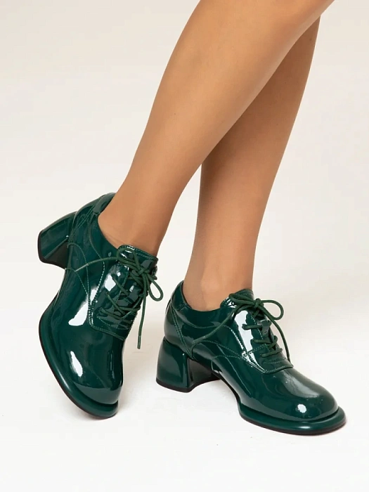 Женские туфли SOFIA-ALEXANDRA зеленые, артикул 17E-H809-CT-1