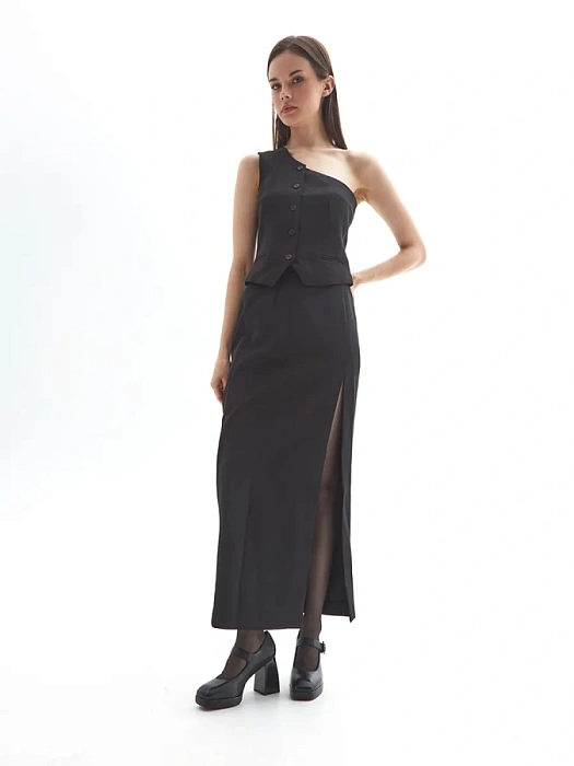 Женские мери джейн SOFIA-ALEXANDRA черные, артикул 17E-ZH518-L1081-1Y