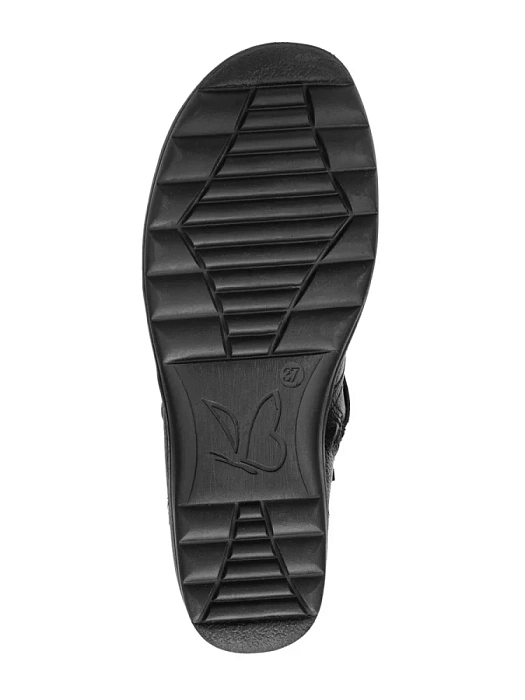 Женские ботинки basic eObuv черные, артикул 9-76457-41-022