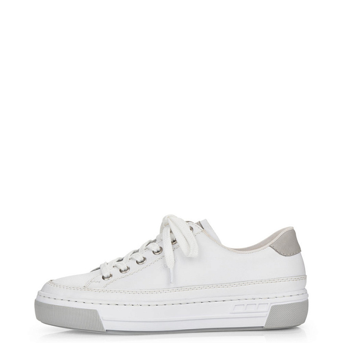 Женские кеды RIEKER белые, артикул L8847-80