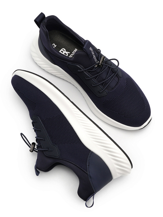Мужские кроссовки BRUNO RENZONI  синие, артикул HS10582-5