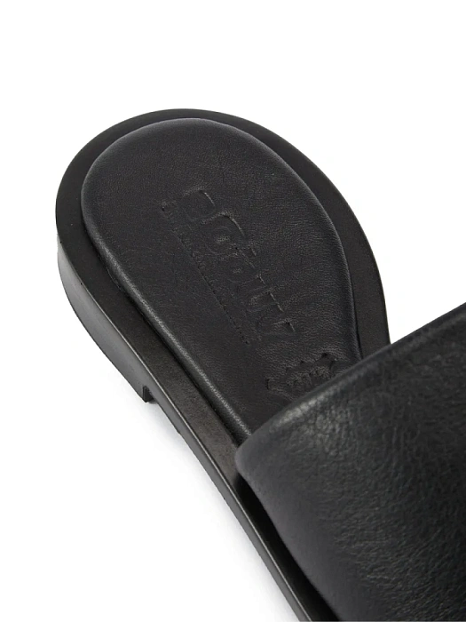 Женские шлепанцы eObuv черные, артикул D24YT-2265