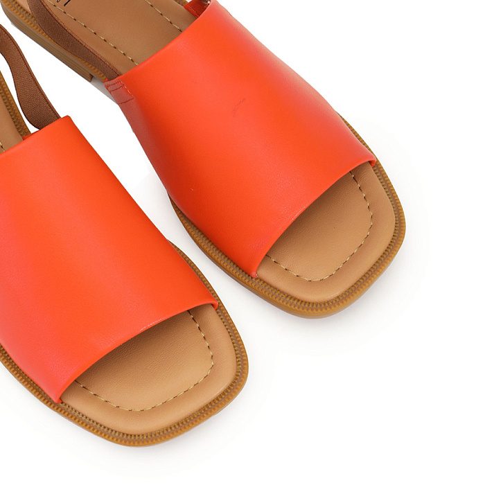 Женские босоножки  Donna Daniella  оранжевые, артикул 51-BKO1-2-113