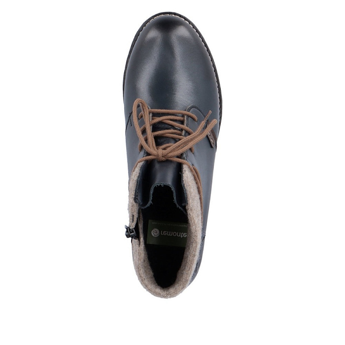 Женские ботинки basic REMONTE синие, артикул R3332-16