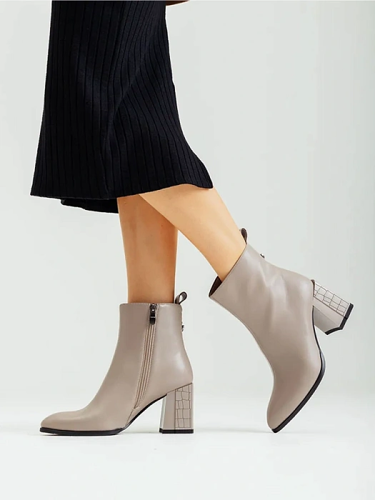 Женские ботильоны FEDERICA RODARI серые, артикул 15EOB-A3726L-2-2