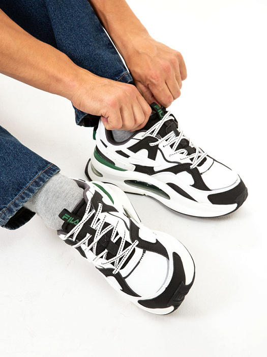 Мужские кроссовки FILA белые, артикул 118469-WB