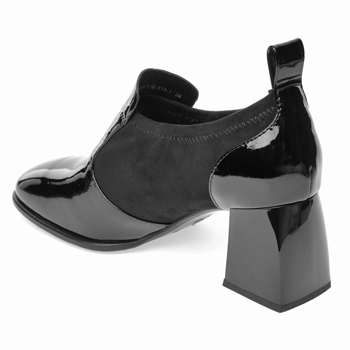 Женские туфли FEDERICA RODARI черные, артикул FH1136-814-1