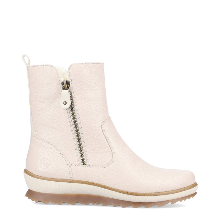 Женские полусапоги REMONTE бежевые, артикул R8482-60