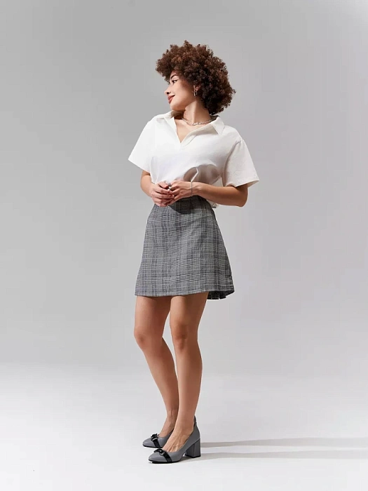 Женские туфли лодочки basic SOFIA-ALEXANDRA серые, артикул 17E-Z16604-F02