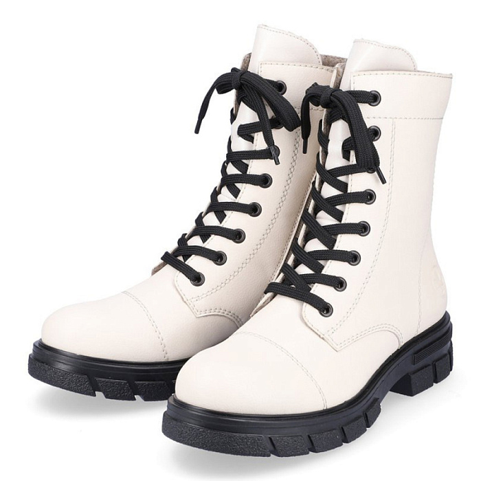 Женские берцы RIEKER бежевые, артикул Z9122-60