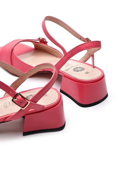 Женские босоножки  FEDERICA RODARI розовые, артикул 7E-3C904-896-Y222