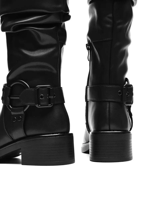 Женские сапоги basic SOFIA-ALEXANDRA черные, артикул 44E-B114-211Z