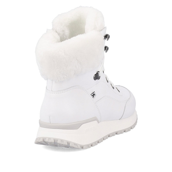 Женские ботинки basic RIEKER белые, артикул W0670-80