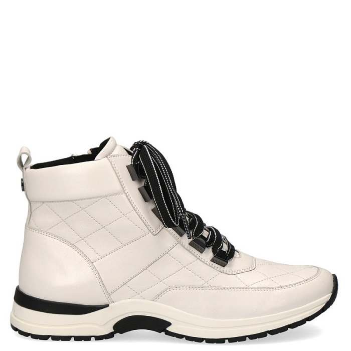 Женские ботинки basic CAPRICE белые, артикул 9-9-25256-29-410
