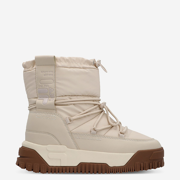 Женские дутики FILA бежевые, артикул 122374-T1