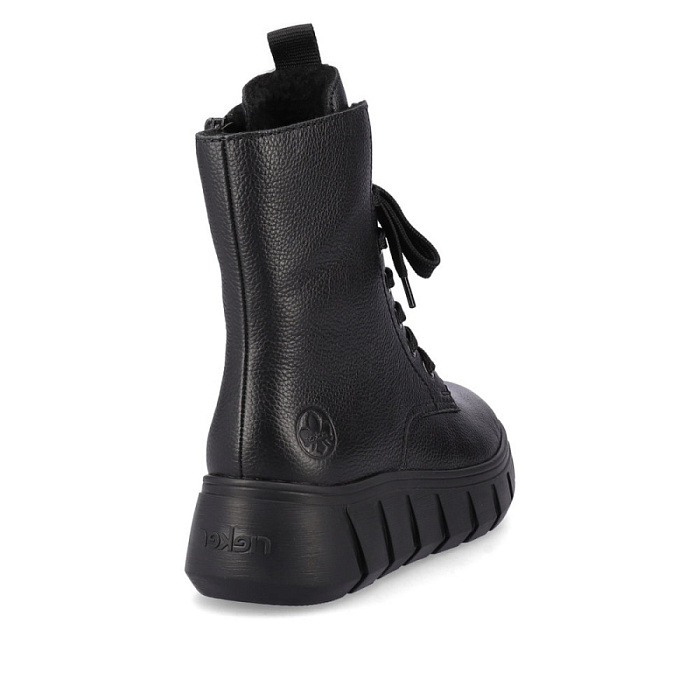 Женские ботинки basic RIEKER черные, артикул Y3501-00