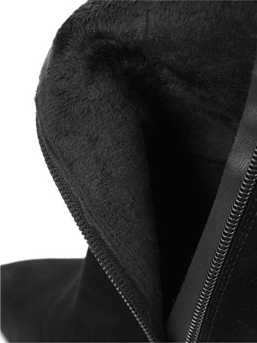 Женские ботфорты FEDERICA RODARI черные, артикул 7E-3H546-355