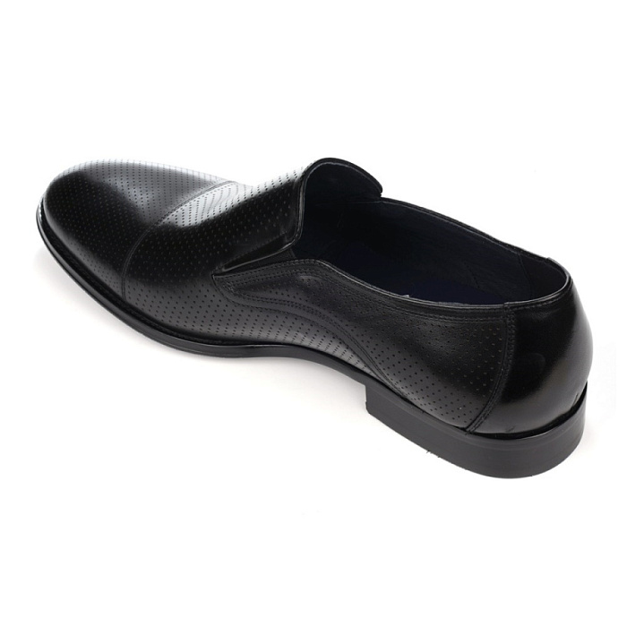 Мужские туфли basic BRUNO RENZONI  черные, артикул 5240B-9033A