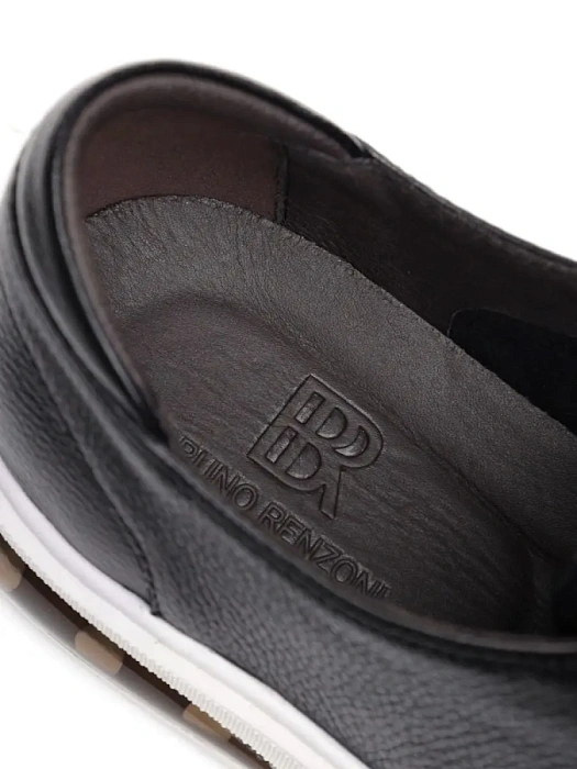 Мужские кеды BRUNO RENZONI  черные, артикул YS391AB-K21A