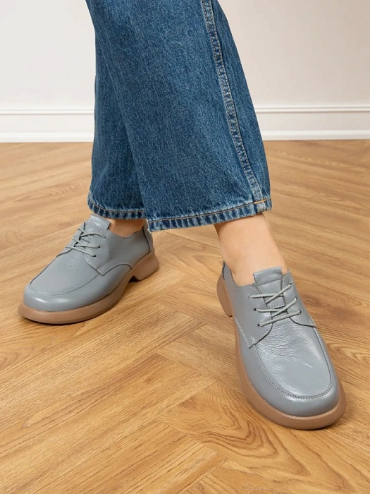 Женские туфли eObuv серые, артикул DB-S25-WML3-33-3