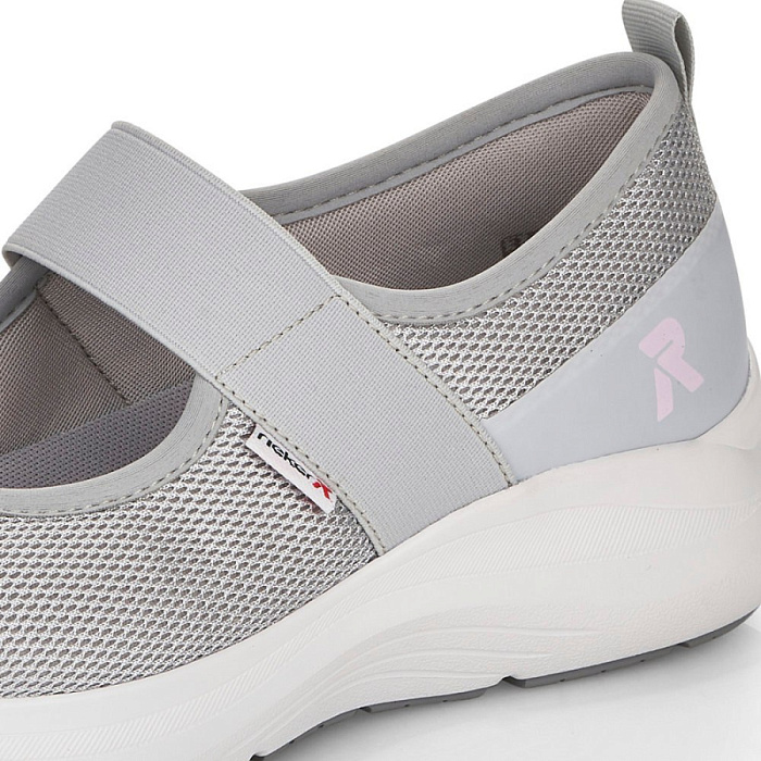 Женские туфли basic RIEKER серые, артикул 42102-40