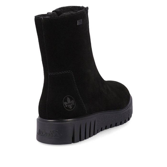 Женские ботинки basic RIEKER черные, артикул Y3459-00