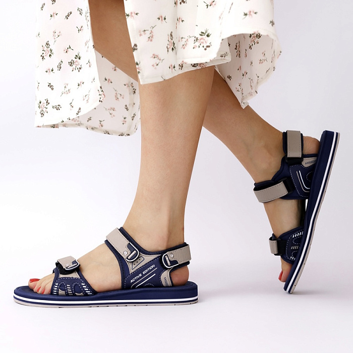 Женские сандалии SAHAB бежевые, артикул S084WS_BEIGE