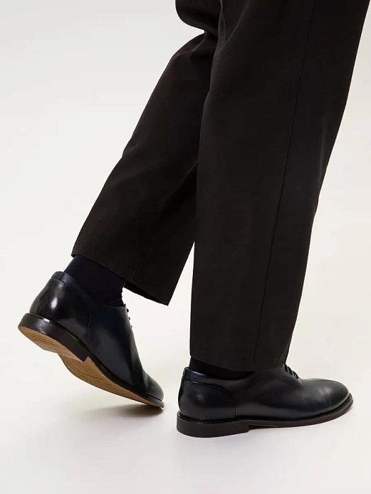 Мужские оксфорды BRUNO RENZONI  синие, артикул G216AB-G5C-BNP