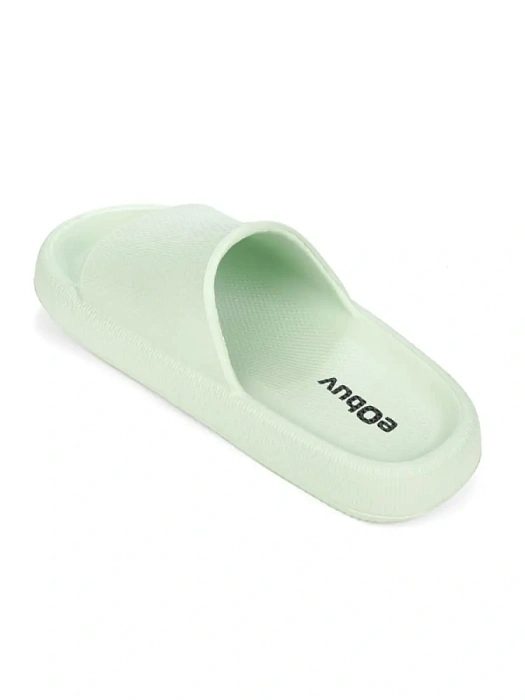 Женские сабо eObuv зеленые, артикул 837375/01-01EB