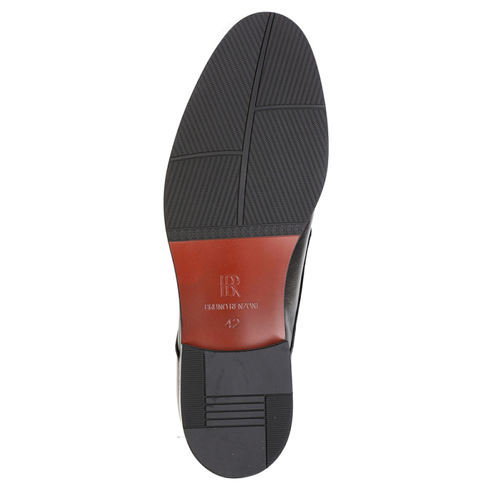 Мужские туфли basic BRUNO RENZONI  черные, артикул 5381A-905A