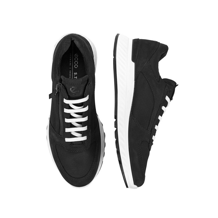 Женские кроссовки ECCO черные, артикул 835403/51052